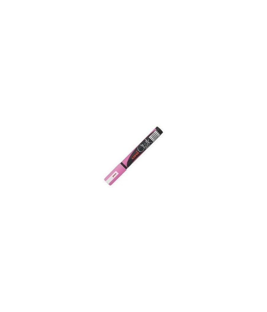Uniball marcador de tiza liquida pwe-5m rosa fluor -6u- - Imagen 1