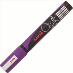 Uniball marcador de tiza liquida pwe-5m violeta -6u- - Imagen 1