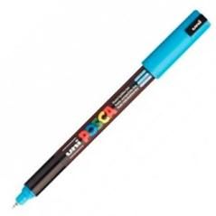 Uniball marcador posca pc-1m no permanente punta fina 0.7mm azul claro - Imagen 1