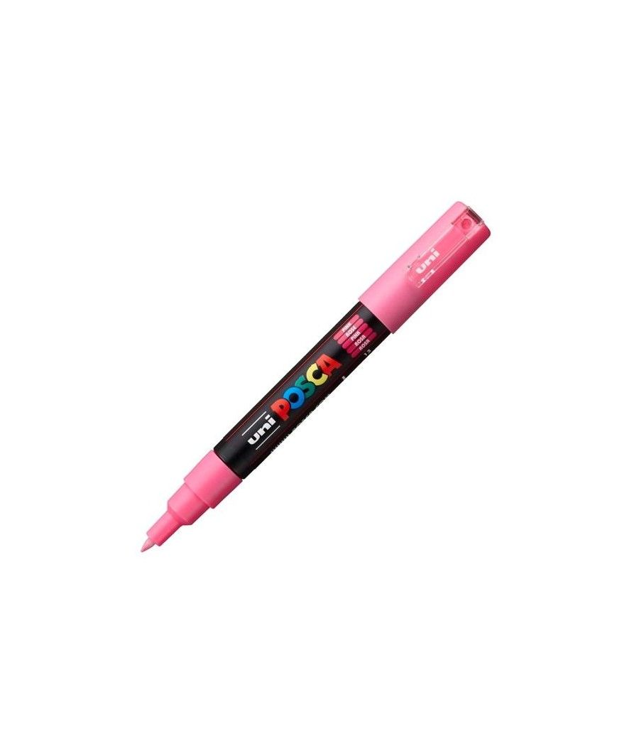 Uniball marcador posca pc-1m no permanente punta fina 0.7mm rosa