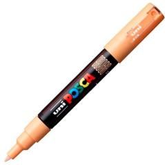 Uniball marcador posca pc-1m no permanente punta fina 0.7mm naranja claro - Imagen 1