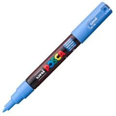 Uniball marcador posca pc-1m no permanente punta fina 0.7mm azul cielo - Imagen 1