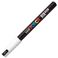 Uniball marcador posca pc-1mr no permanente punta extrafina 0.7mm blanco - Imagen 1