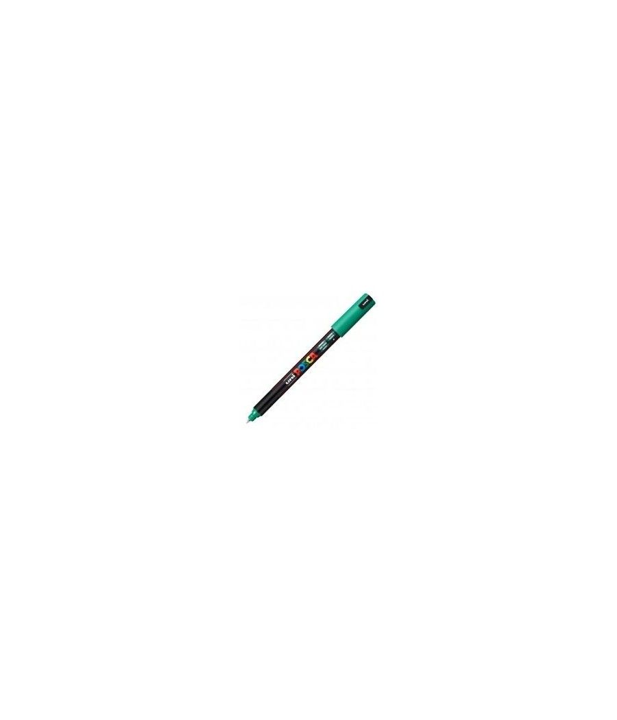 Uniball marcador posca pc-1mr no permanente punta extrafina 0.7mm verde - Imagen 1
