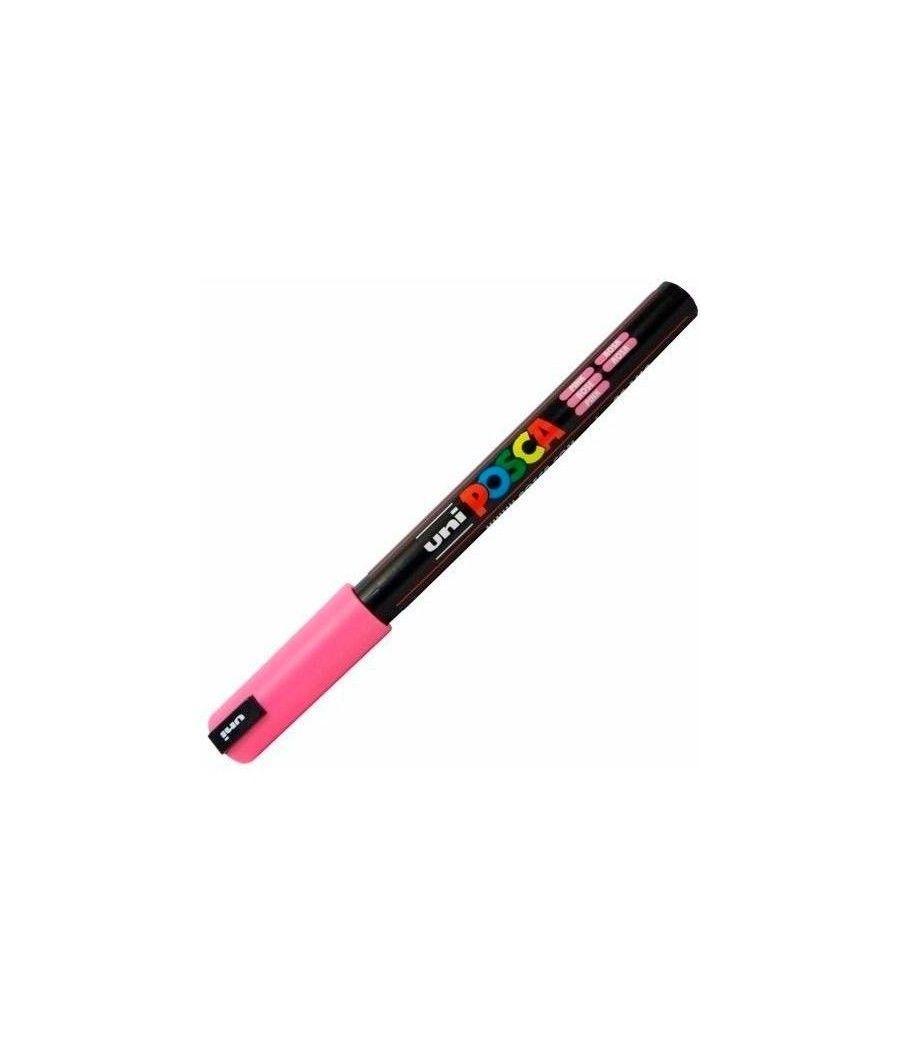Uniball marcador posca pc-1mr no permanente punta extrafina 0.7mm rosa - Imagen 1