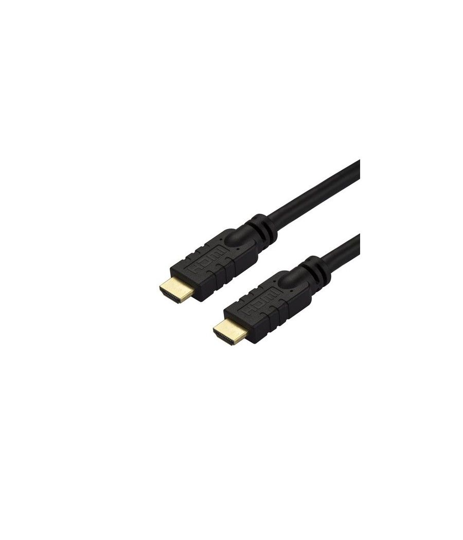 StarTech.com Cable de 10 metros HDMI con ethernet de alta velocidad Activo 4K de 60Hz - Cable HDMI CL2 para Instalación en Pared