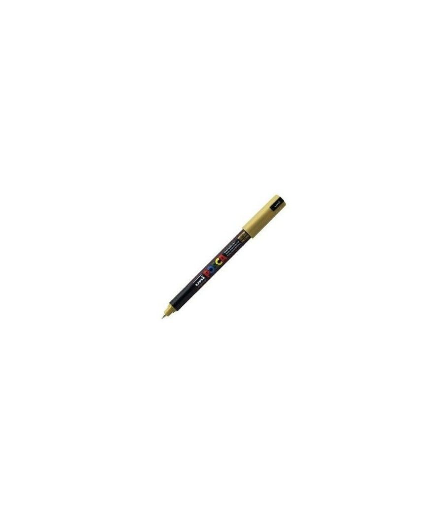 Uniball marcador posca pc-1mr no permanente punta extrafina 0.7mm oro