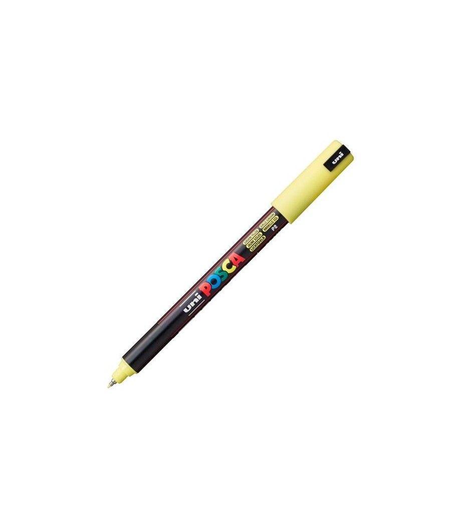 Uniball marcador posca pc-1mr no permanente punta extrafina 0.7mm amarillo sol - Imagen 1