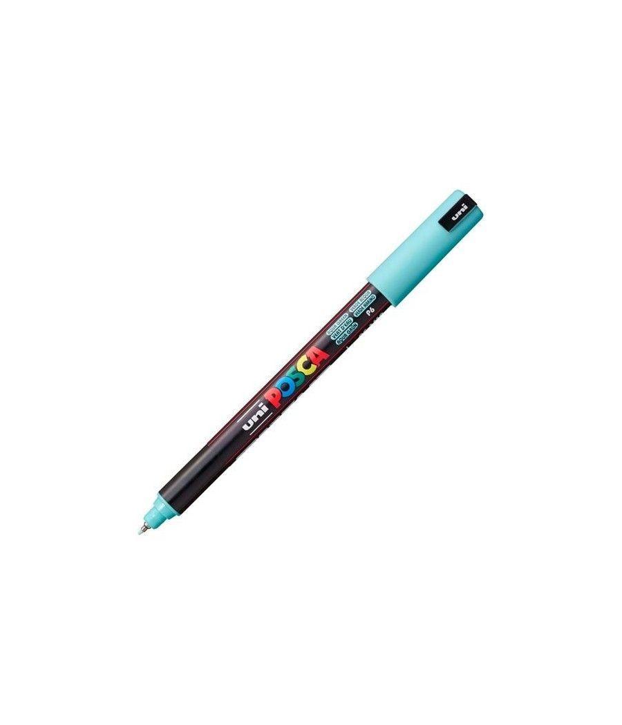 Uniball marcador posca pc-1mr no permanente punta extrafina 0.7mm verde marino - Imagen 1
