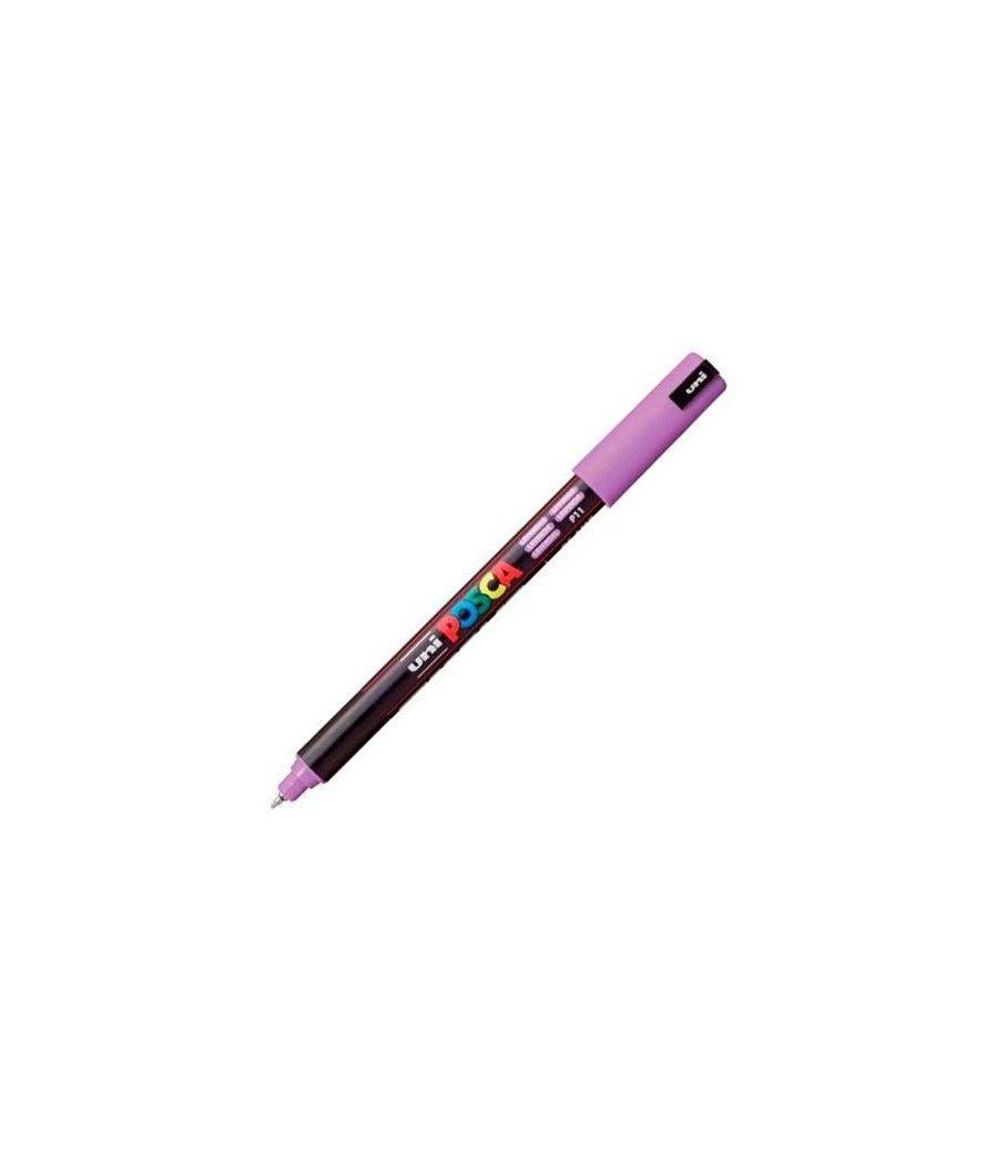Uniball marcador posca pc-1mr no permanente punta extrafina 0.7mm lavanda - Imagen 1