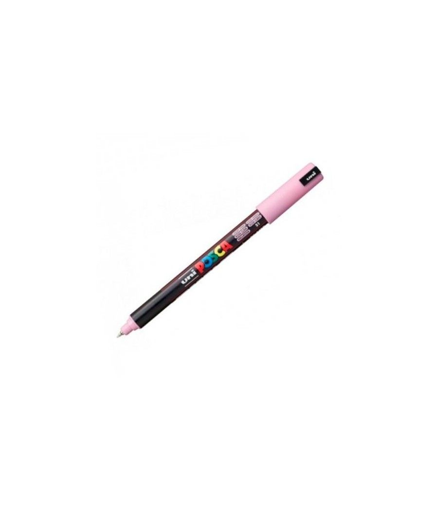 Uniball marcador posca pc-1mr no permanente punta extrafina 0.7mm rosa claro - Imagen 1