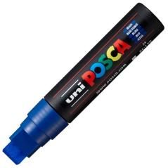 Uniball marcador posca pc-17k no permanente punta biselada 15mm azul - Imagen 1