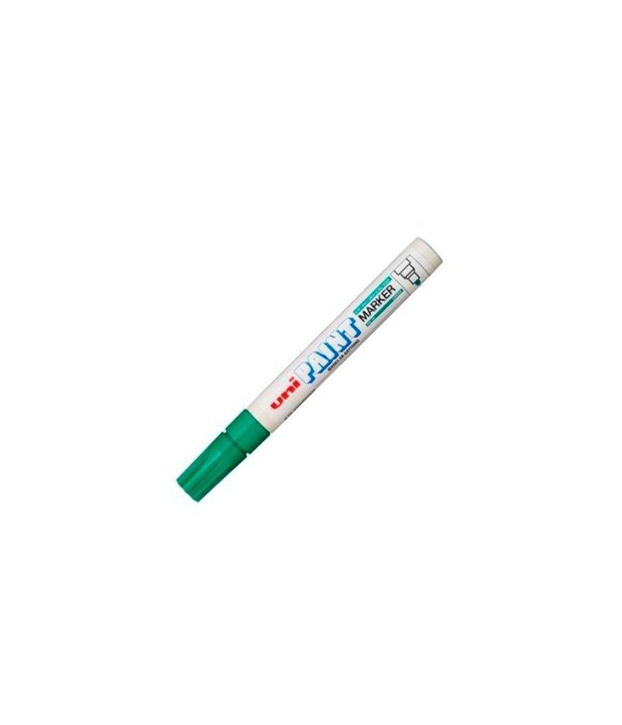 Uniball marcador permanente paint marker px-20(l) verde -12u- - Imagen 1