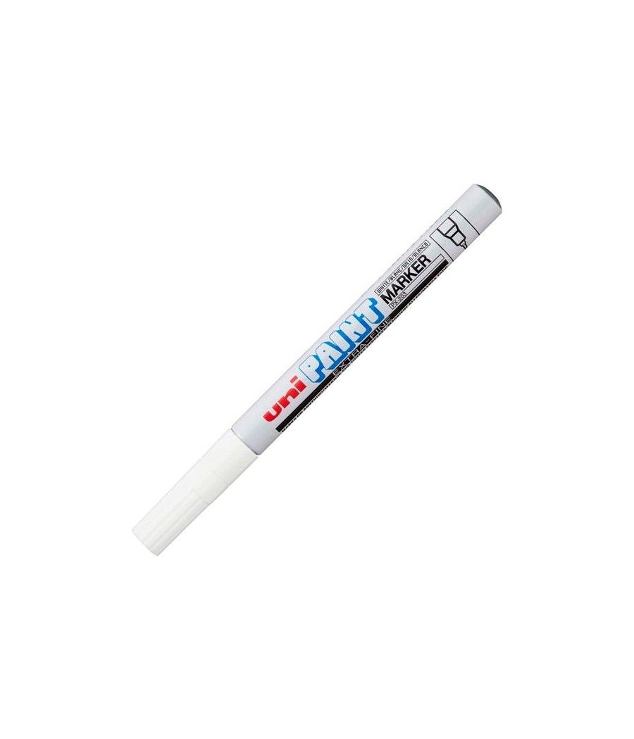 Uniball marcador paint px-21l blanco -12u- - Imagen 1