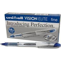 Uniball rollerball vision elite ub-200 azul oscuro -12u- - Imagen 1
