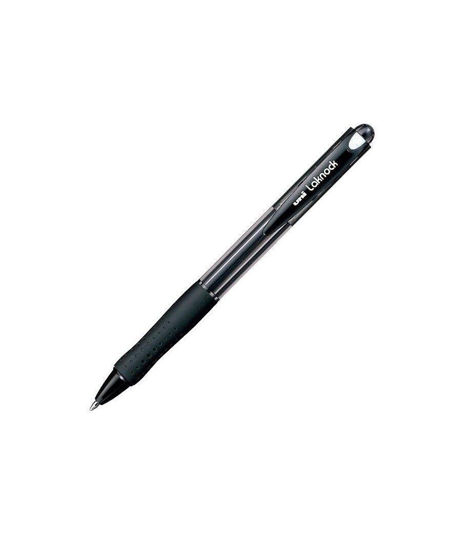 Uniball rollerball laknock sn-100(05) negro -12u- - Imagen 1
