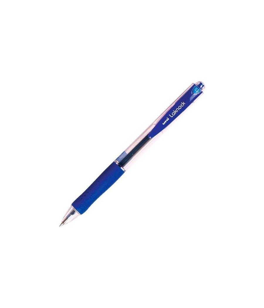 Uniball rollerball laknock sn-100(05) azul -12u- - Imagen 1