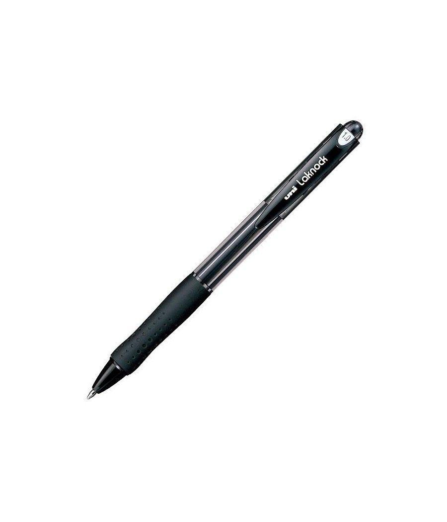 Uniball rollerball laknock sn-100(10) negro -12u- - Imagen 1