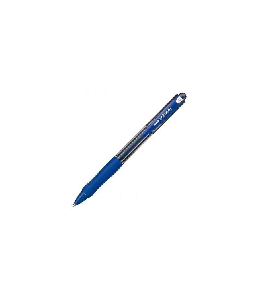 Uniball rollerball laknock sn-100(10) azul -12u- - Imagen 1