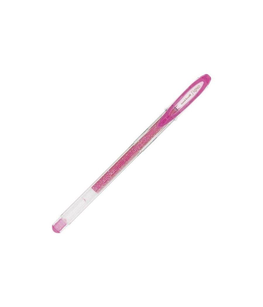 Uniball rollerball signo sparkling um-120sp rosa -12u- - Imagen 1