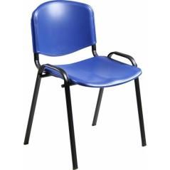 Unisit silla confidente dado plastico azul - Imagen 1