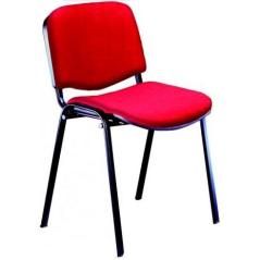 Unisit silla confidente dado tapizada roja - Imagen 1