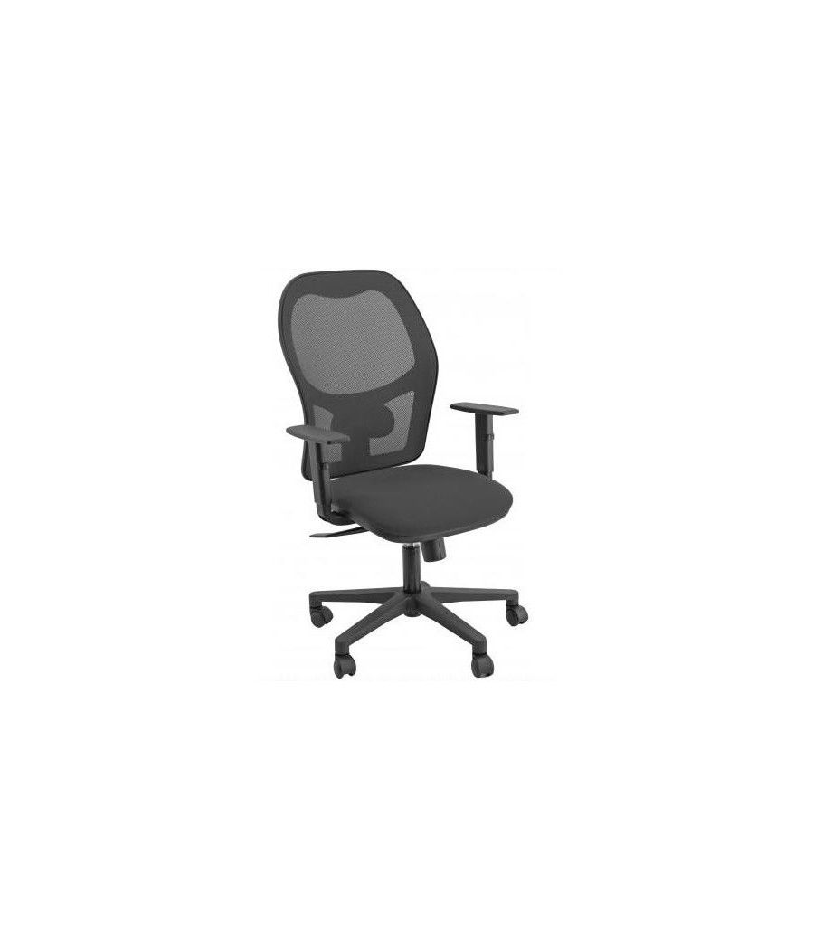 Unisit silla administrativa sincro hubble reposabrazos ajustables negro - Imagen 1