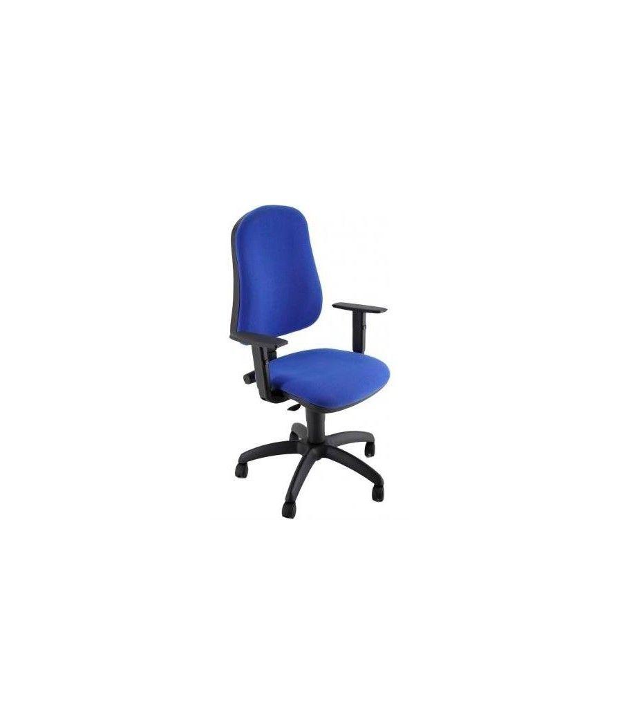 Unisit silla administrativa cp simple azul reposabrazos ajustables - Imagen 1