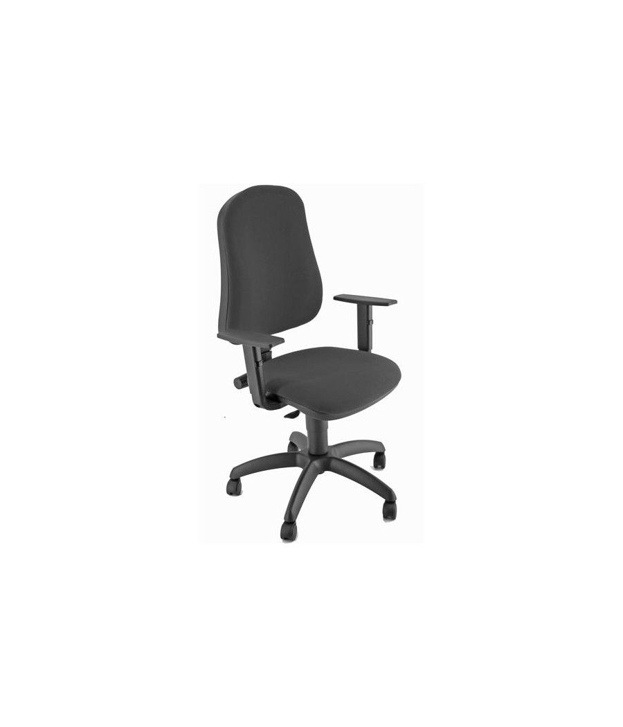 Unisit silla administrativa cp simple negra reposabrazos ajustables - Imagen 1