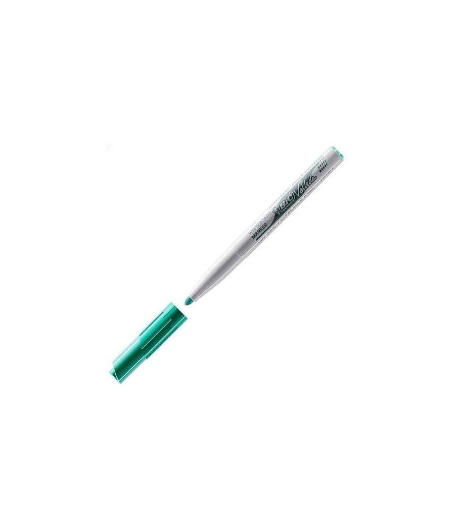 Velleda marcador 1741 pizarra blanca punta redonda verde - Imagen 1