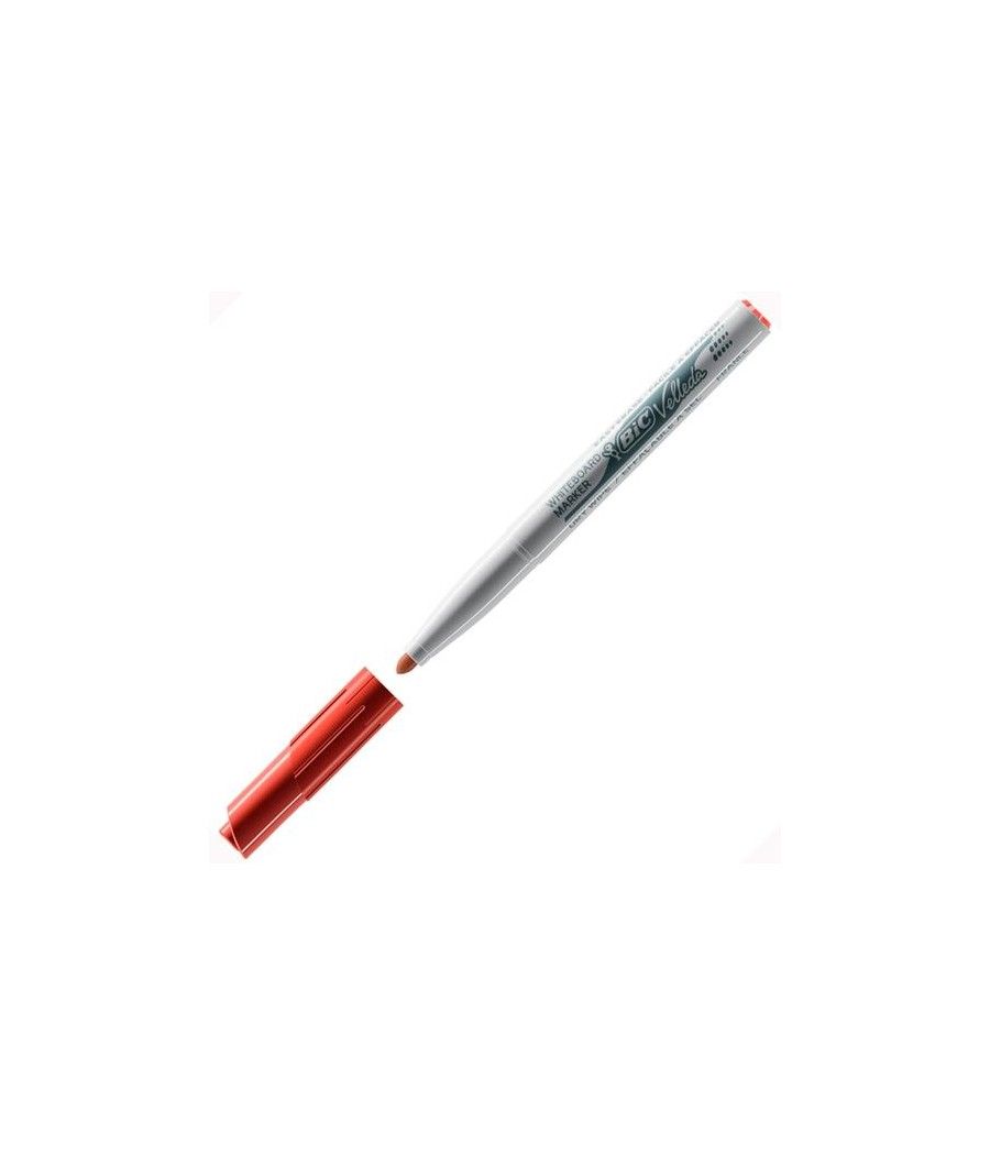 Velleda marcador 1741 pizarra blanca punta redonda rojo - Imagen 1