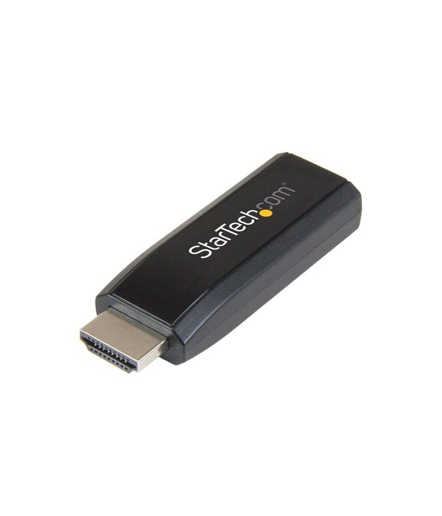 StarTech.com Adaptador compacto de vídeo HDMI a VGA con audio - Imagen 2
