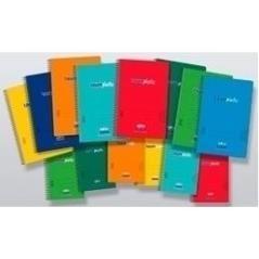 Zorrilla cuaderno espiral tauroplastic premier 80h folio 90gr horizontal t/ pp colores surtidos - Imagen 1