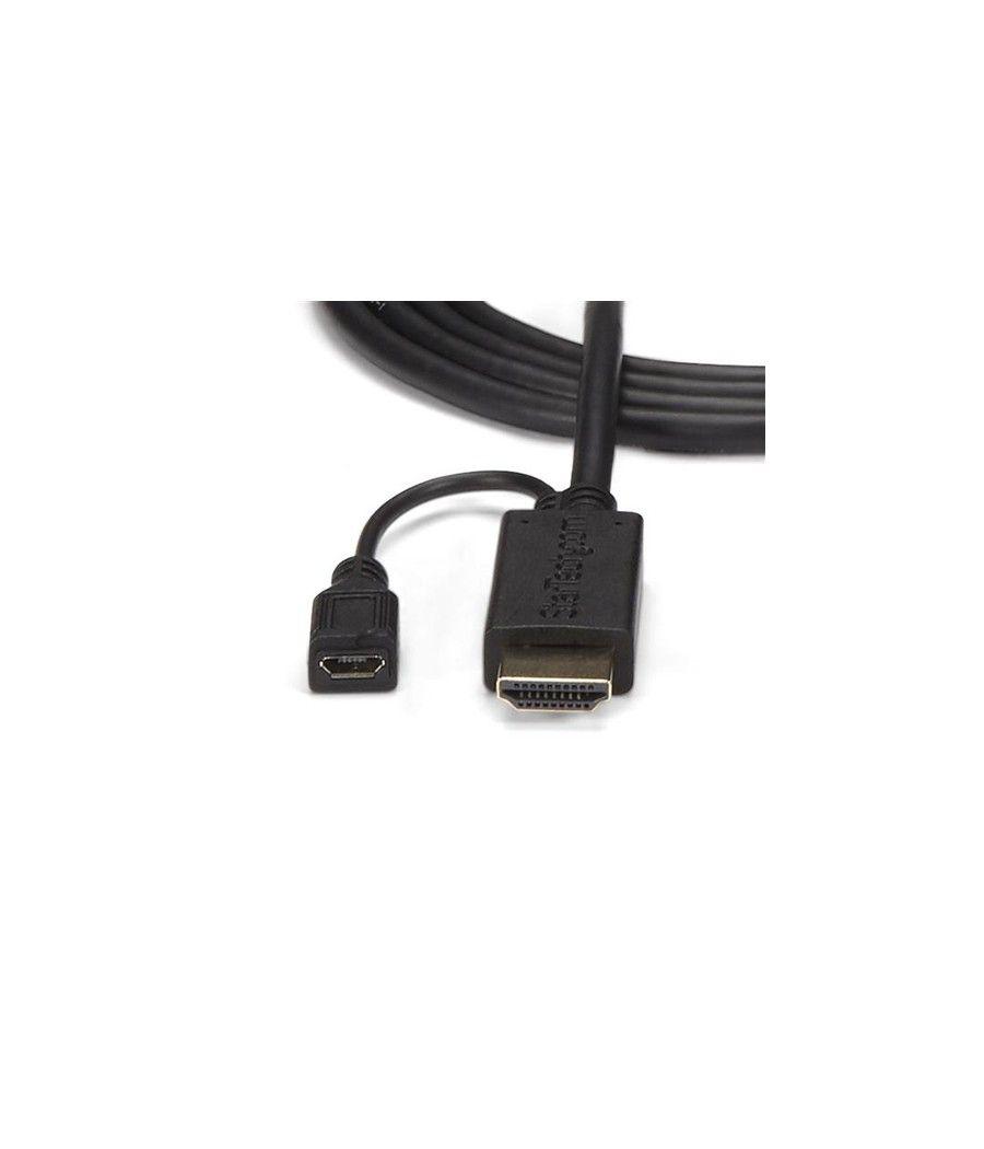 StarTech.com Cable de 3m Conversor Activo HDMI a VGA - Adaptador 1920x1200 1080p - Imagen 3