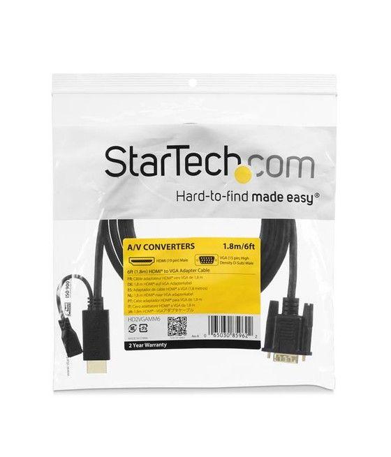 StarTech.com Cable de 3m Conversor Activo HDMI a VGA - Adaptador 1920x1200 1080p - Imagen 5