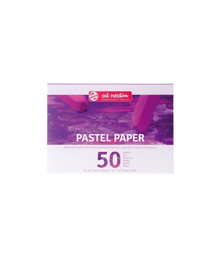 Talens art creation 50 hojas papel de dibujo para pasteles a4 90gr - Imagen 1