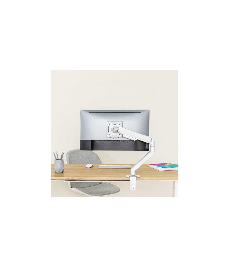 Soporte mesa pant. gira incli 1 brazo 17-32 blanco - Imagen 8
