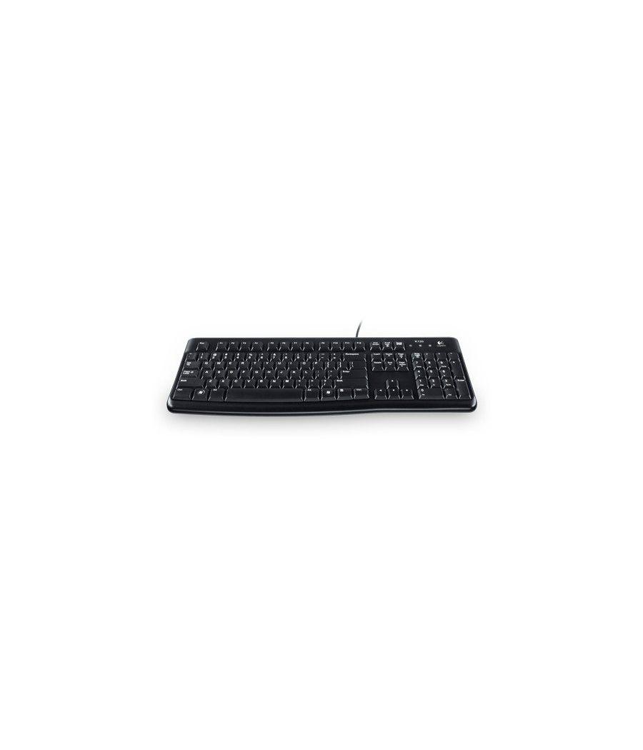 Logitech K120 teclado USB QWERTZ Checa Negro - Imagen 2