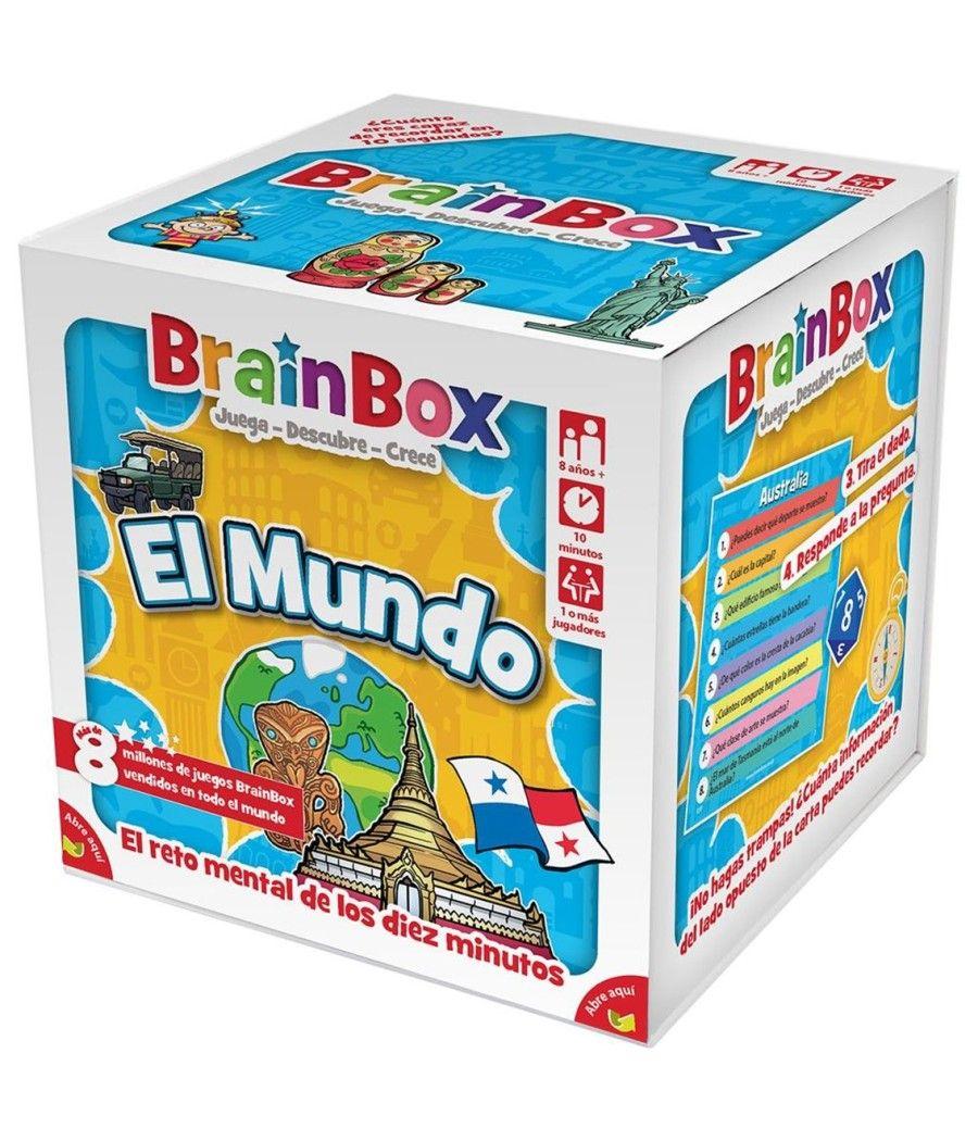 Juego de mesa brainbox el mundo pegi 8 - Imagen 1