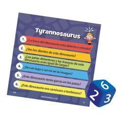 Juego de mesa brainbox dinosaurios pegi 5 - Imagen 3