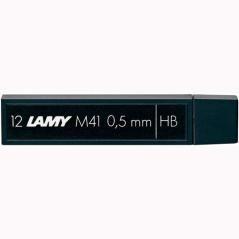 Lamy minas m41 0,5mm hb estuche 12 ud grafito