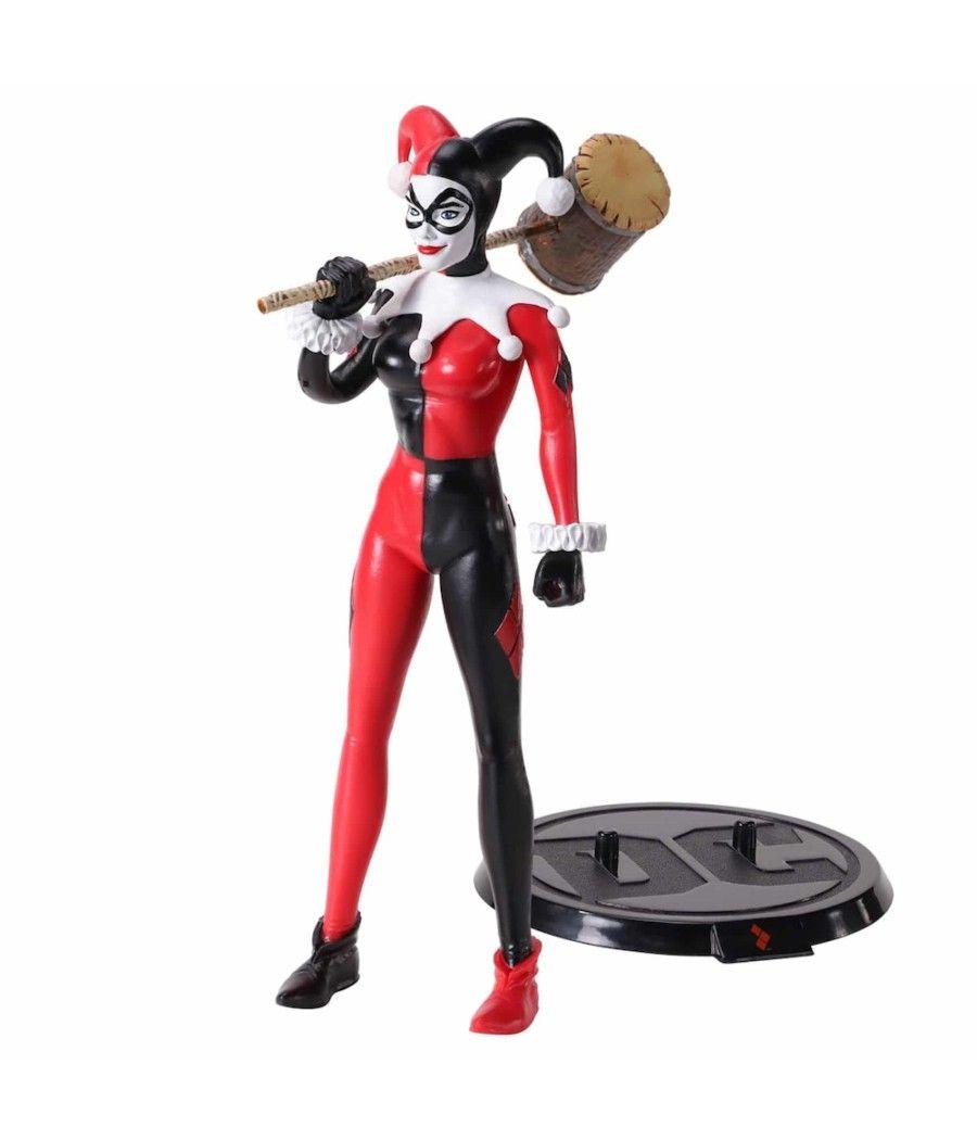 Figura the noble collection bendyfigs dc comics harley quinn - Imagen 1