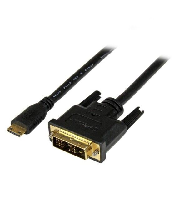 StarTech.com Adaptador Cable Conversor de 1m Mini HDMIa DVI-D para Tablet y Cámara - Imagen 2