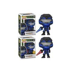 Funko pop videojuegos halo infinite mark v [b] con espada azul con opcion chase 59336 - Imagen 1