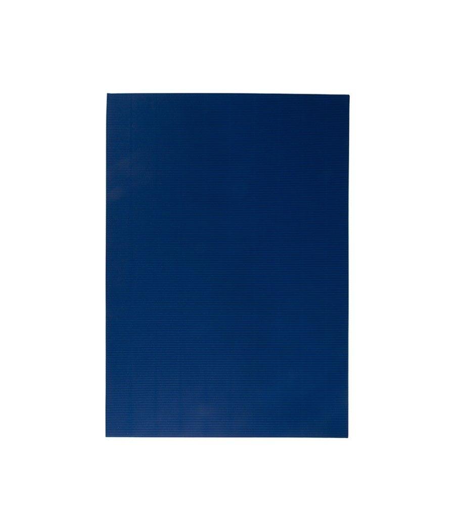 Cartón ondulado liderpapel 50 x 70cm 320g/m2 azul pack 10 unidades - Imagen 2