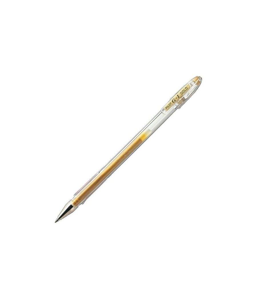 Pilot roller g-1 tinta gel 0,7 oro -12u- - Imagen 1