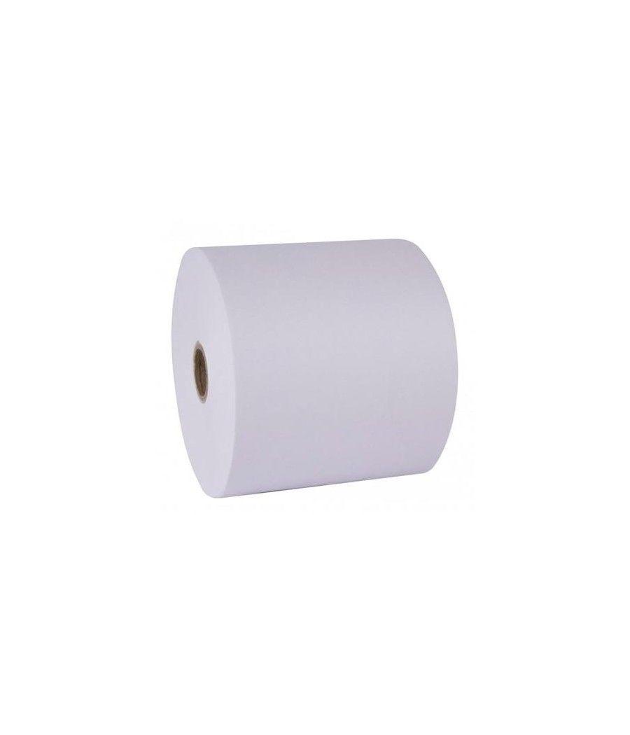 Apli rollo papel tÉrmico 55gr 80x60x12mm blanco -8u- - Imagen 1