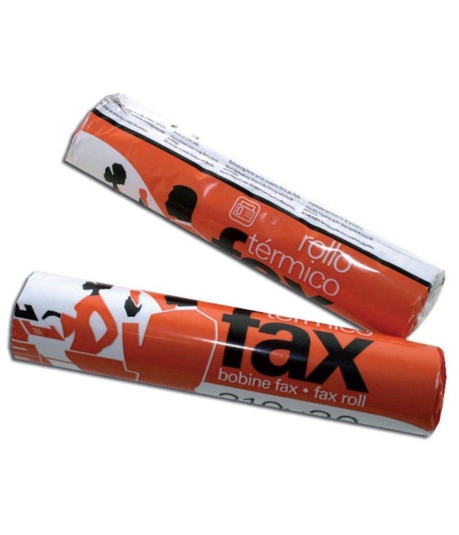 Fabrisa rollo tÉrmico fax 210mmx15metros y 12mm de mandril -30u- - Imagen 1