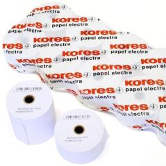 GrafoplÁs rollos de papel electra para tpv/sumadoras/registradoras 56,5x65x12mm 36,5 kores blanco -10u- - Imagen 1