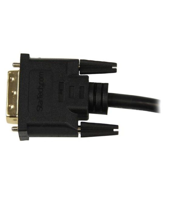 StarTech.com Adaptador de 20cm HDMI a DVI - DVI-D Macho - HDMI Hembra - Cable Conversor de Vídeo - Negro - Imagen 5